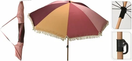 Tuinparasol Ø176cm Multicolor Terra - afbeelding 2