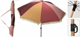Tuinparasol Ø176cm Multicolor Terra - afbeelding 2