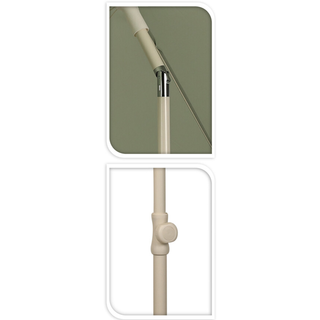 Tuinparasol Groen Ø220cm - afbeelding 3