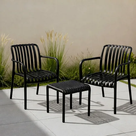 Levi Tuinset 3-delig Zwart - afbeelding 2