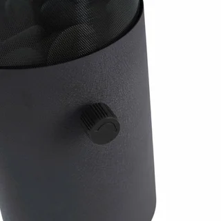 UGAS Gaslantaarn – Zwart – Ø16xH31 cm – Buitenlantaarn met Decoratiestenen - afbeelding 4