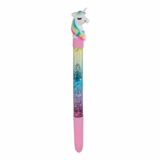Unicorn Balpen Met Glitters