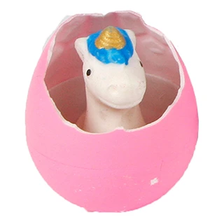 Unicorn Ei Met Eenhoorn L6cm (assorti) - afbeelding 3