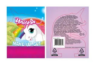 Unicorn Make-up set - afbeelding 2