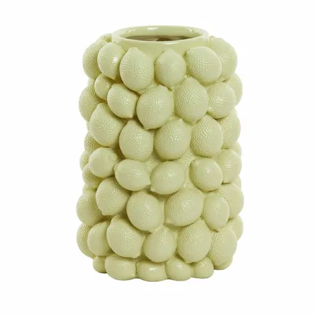 Vaas Lemon Kunstof D23.5 H33cm Lichtgeel