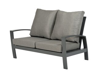 Loungebank Valencia - Tierra Outdoor - 2-zits Charcoal - afbeelding 2