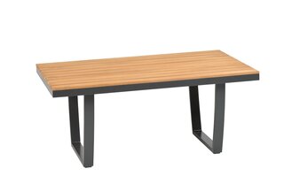 Loungetafel Valencia - Tierra Outdoor - Antraciet/Teak - afbeelding 1