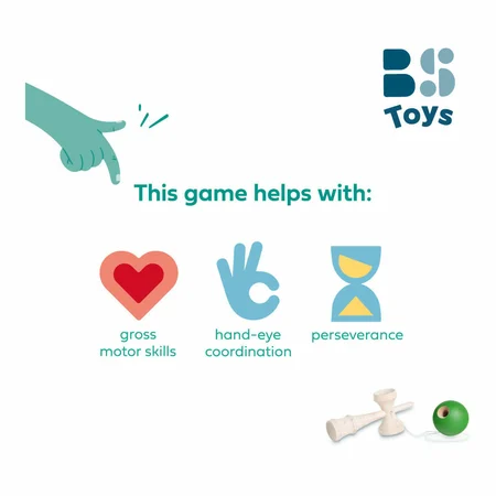 Vang- en Werpspel Kendama - BS Toys