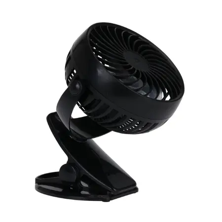 Ventilator met Clip USB Oplaadbaar - afbeelding 1