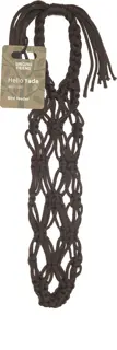 Vetbolhouder Hello Yade Macrame 25cm Zwart - afbeelding 1