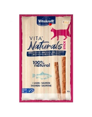 Vitakraft Naturals Cat Stick Zalm Kattensnack 4st