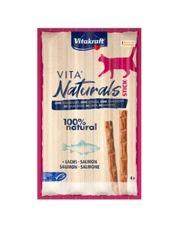 Vitakraft Naturals Cat Stick Zalm Kattensnack 4st