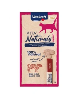 Vitakraft Naturals Liquid Snack Rund Kattensnack 5st