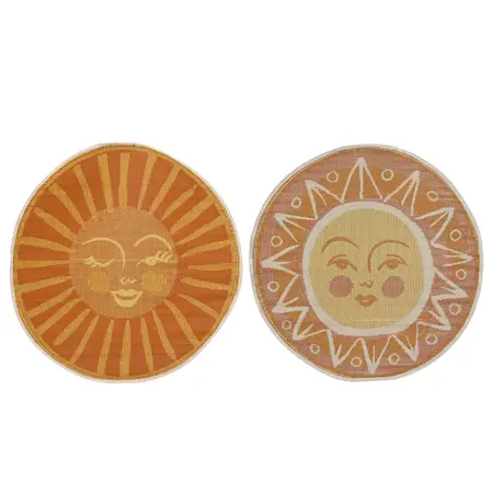 Vloerkleed Rond 150cm Zon (keuze uit 2 uitvoeringen) - afbeelding 1