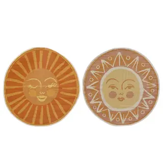 Vloerkleed Rond 150cm Zon (keuze uit 2 uitvoeringen)