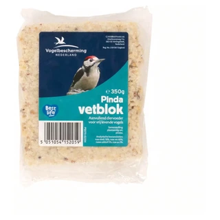 Vogelbescherming Pindavetblok 350 gram
