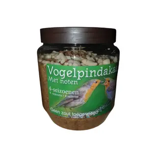 Vogelpindakaas met Noten 4-seizoenen 350g