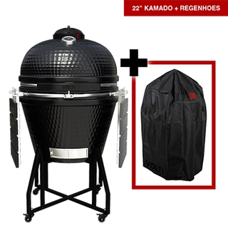 VOLT! Kamado - Grenade Grill 22" + Grenade Cover 22" - afbeelding 1