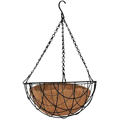 Voorgevormde Kokos Inlegvel Ø35cm - Hanging basket - afbeelding 2