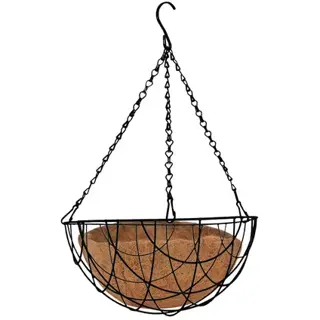 Voorgevormde Kokos Inlegvel Ø35cm - Hanging basket - afbeelding 2