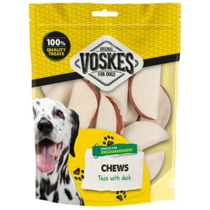Voskes - Hondensnack Taco Met Eend 400gr - afbeelding 1