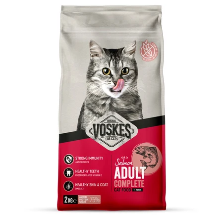 Voskes - Kattenvoer Adult Zalm - 2kg