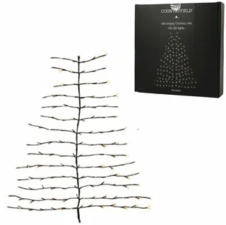 Wandkerstboom Ziggy 136 LED H120cm Bruin