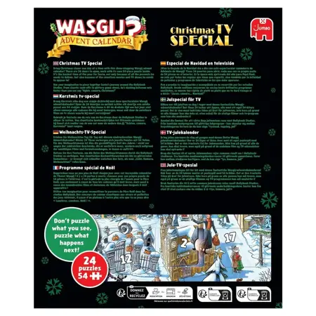 Wasgij Puzzel Christmas Advent Calendar - Kerstmis tv-special - afbeelding 2