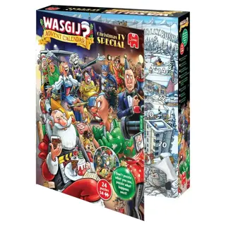 Wasgij Puzzel Christmas Advent Calendar - Kerstmis tv-special - afbeelding 3
