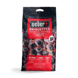 Weber Briketten 8kg - afbeelding 1