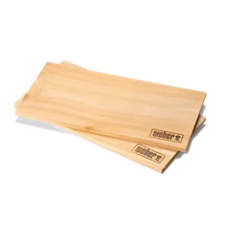 Weber Cederhouten Rookplank - set van 2