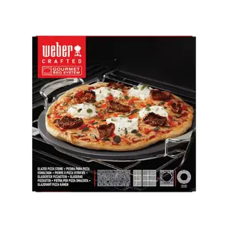 Weber Crafted Gourmet BBQ System-geglazuurde pizzasteen - afbeelding 2