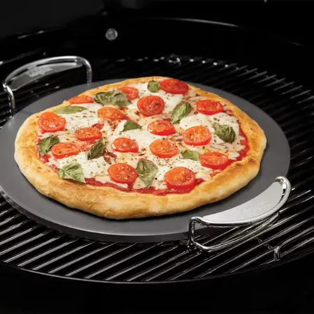Weber Crafted Gourmet BBQ System-geglazuurde pizzasteen