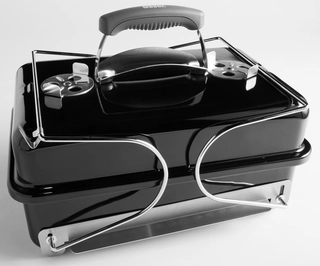 WEBER Go-Anywhere Houtskoolbarbecue Zwart - afbeelding 3
