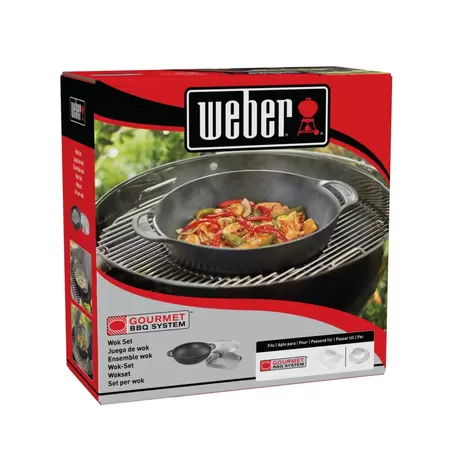 Weber Gourmet BBQ System Wokset – Inclusief Deksel en Stoomrek - afbeelding 2