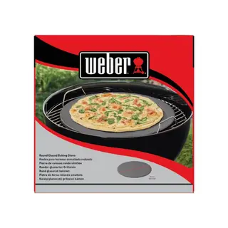 Weber Pizzasteen Geglazuurd Rond Ø 36cm