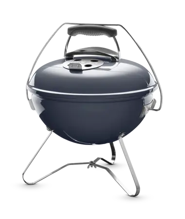 WEBER Smokey Joe® Premium Houtskoolbarbecue Slate Blue - afbeelding 1
