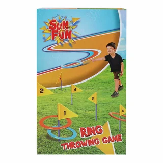Werpspel met Ringen en Vlaggen – Sun Fun – Buitenspeelgoed