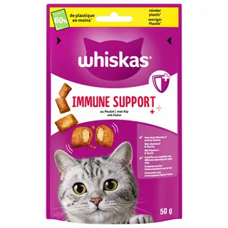 Whiskas Immune Support - Verwensnacks - Kip 50 g