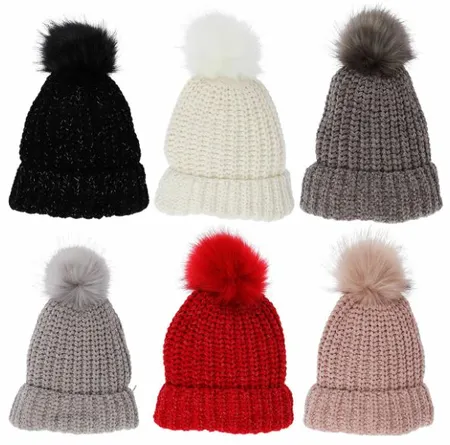 Winter Muts Met Pompom (assorti)