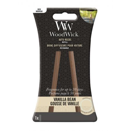 WoodWick Auto Reed Refill Vanilla Bean