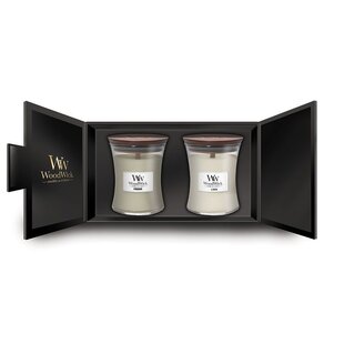 WoodWick Deluxe Giftset 2 Medium Candles - afbeelding 1