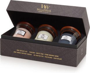 WoodWick Deluxe Giftset 3 Mini Candle Floral - afbeelding 1