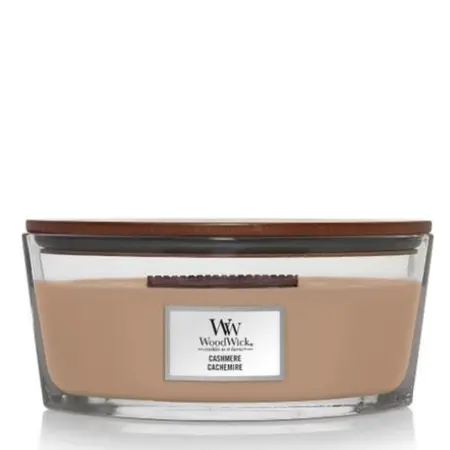 WoodWick Kaars Cashmere Ellipse