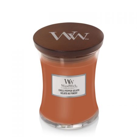 WoodWick kaars Chili Pepper Gelato Medium