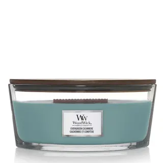 Woodwick Kaars Evergreen Cashmere Ellipse