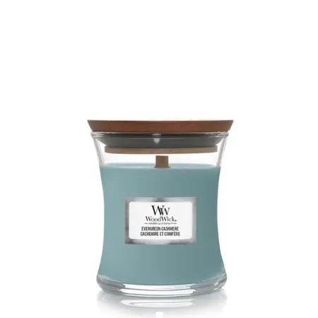Woodwick Kaars Evergreen Cashmere Mini