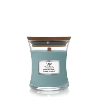 Woodwick Kaars Evergreen Cashmere Mini