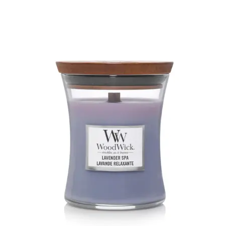 WoodWick kaars Lavender Spa Medium