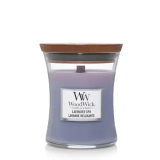 WoodWick kaars Lavender Spa Medium